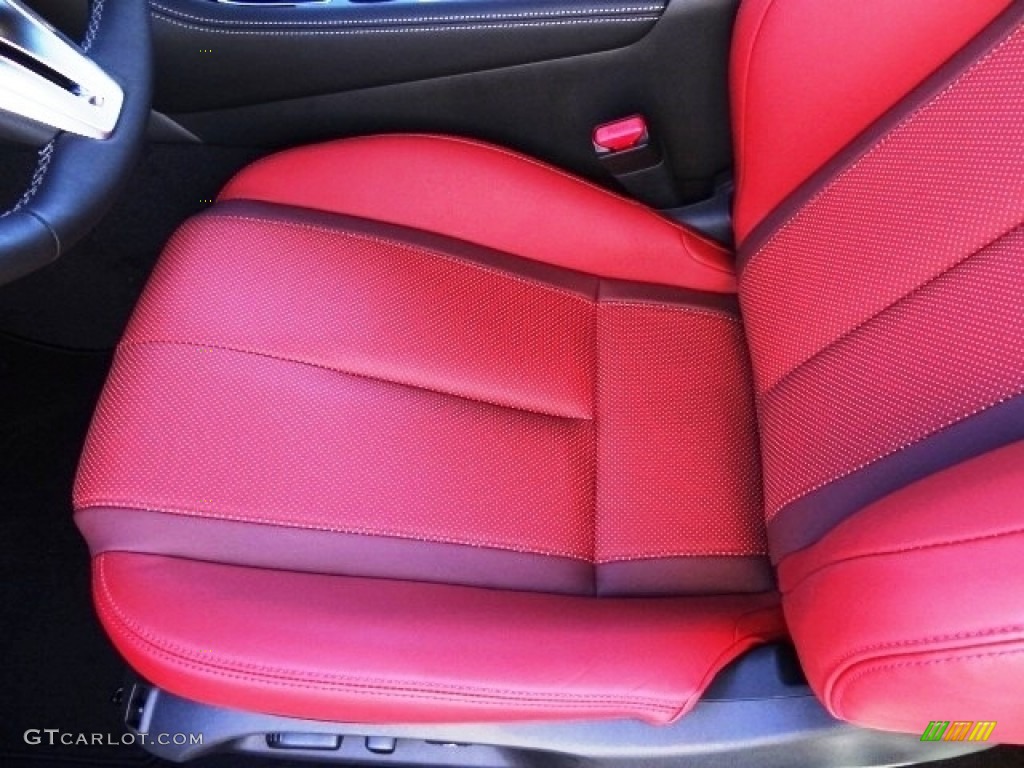 2017 Infiniti Q60 Red Sport 400 Coupe Interior Color Photos