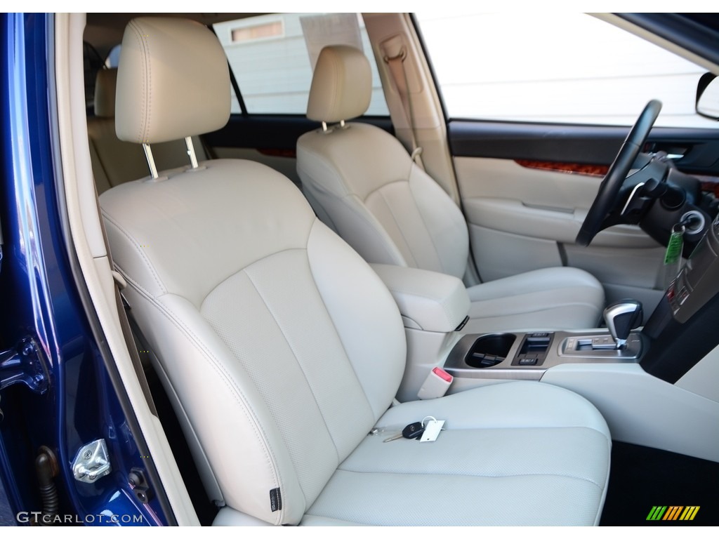 2011 Outback 2.5i Limited Wagon - Azurite Blue Pearl / Warm Ivory photo #13