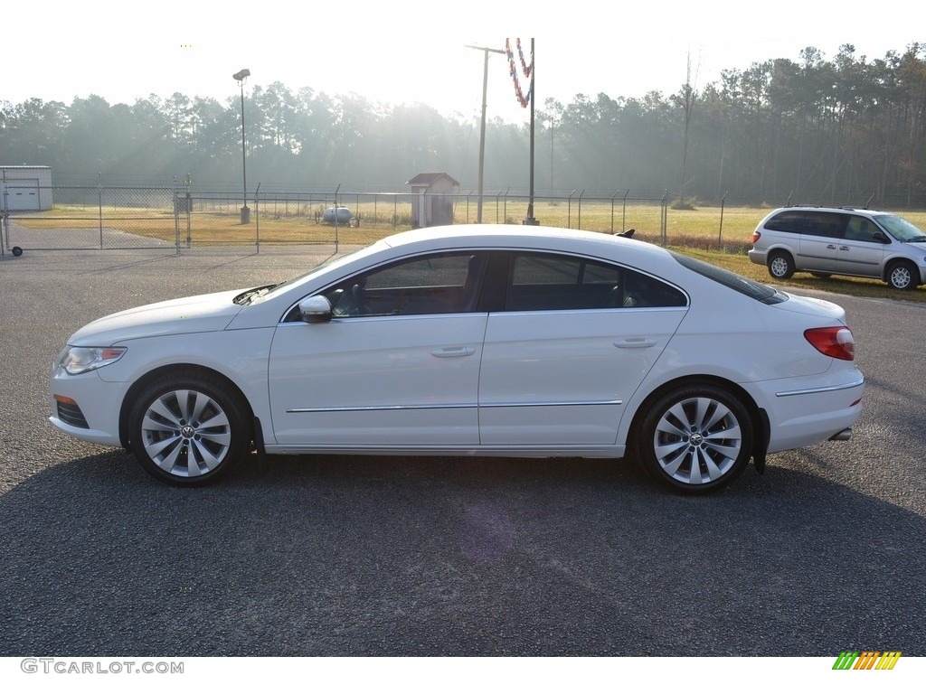 2011 CC Sport - Candy White / Cornsilk Beige/Black photo #8