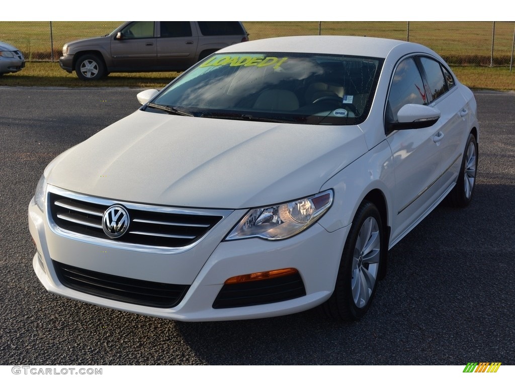 2011 CC Sport - Candy White / Cornsilk Beige/Black photo #9