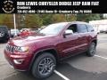 2017 Velvet Red Pearl Jeep Grand Cherokee Limited 4x4  photo #1
