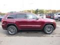 2017 Velvet Red Pearl Jeep Grand Cherokee Limited 4x4  photo #7