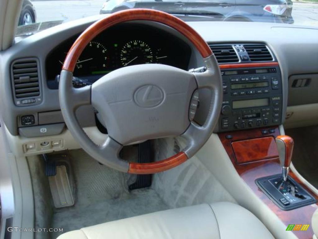 1998 LS 400 - Beige Metallic / Ivory photo #12