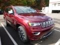 2017 Velvet Red Pearl Jeep Grand Cherokee Overland 4x4  photo #10