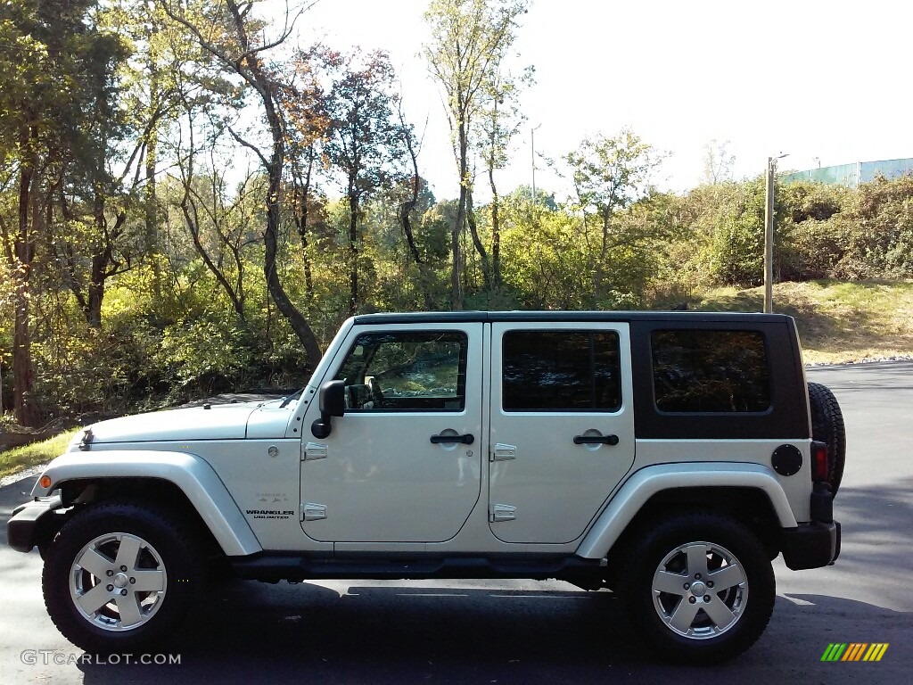 2010 Wrangler Unlimited Sahara 4x4 - Bright Silver Metallic / Dark Slate Gray/Medium Slate Gray photo #1