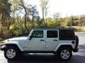 2010 Bright Silver Metallic Jeep Wrangler Unlimited Sahara 4x4  photo #1