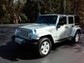 Bright Silver Metallic - Wrangler Unlimited Sahara 4x4 Photo No. 2