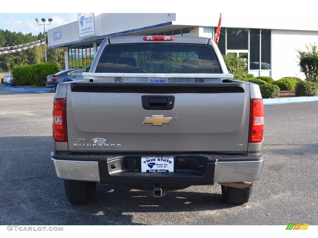 2009 Silverado 1500 LT Crew Cab 4x4 - Graystone Metallic / Dark Titanium photo #4