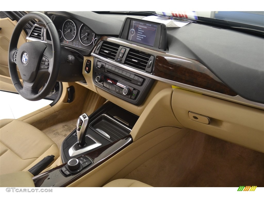 2014 3 Series 320i Sedan - Imperial Blue Metallic / Venetian Beige photo #16