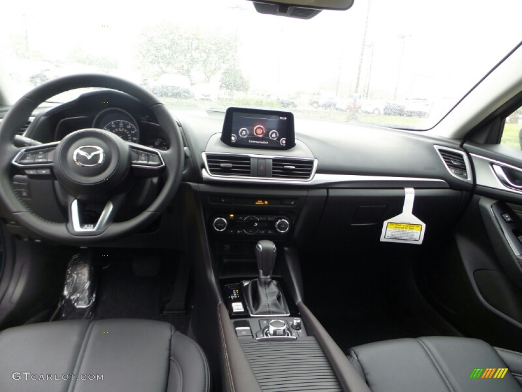 Black Interior 2017 Mazda MAZDA3 Touring 4 Door Photo #116495919
