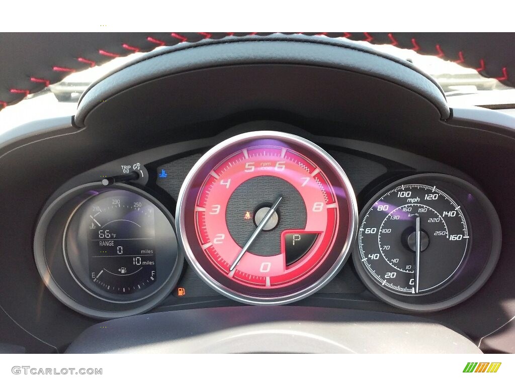 2017 Fiat 124 Spider Abarth Roadster Gauges Photo #116496438