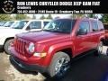 Deep Cherry Red Crystal Pearl 2017 Jeep Patriot Latitude 4x4