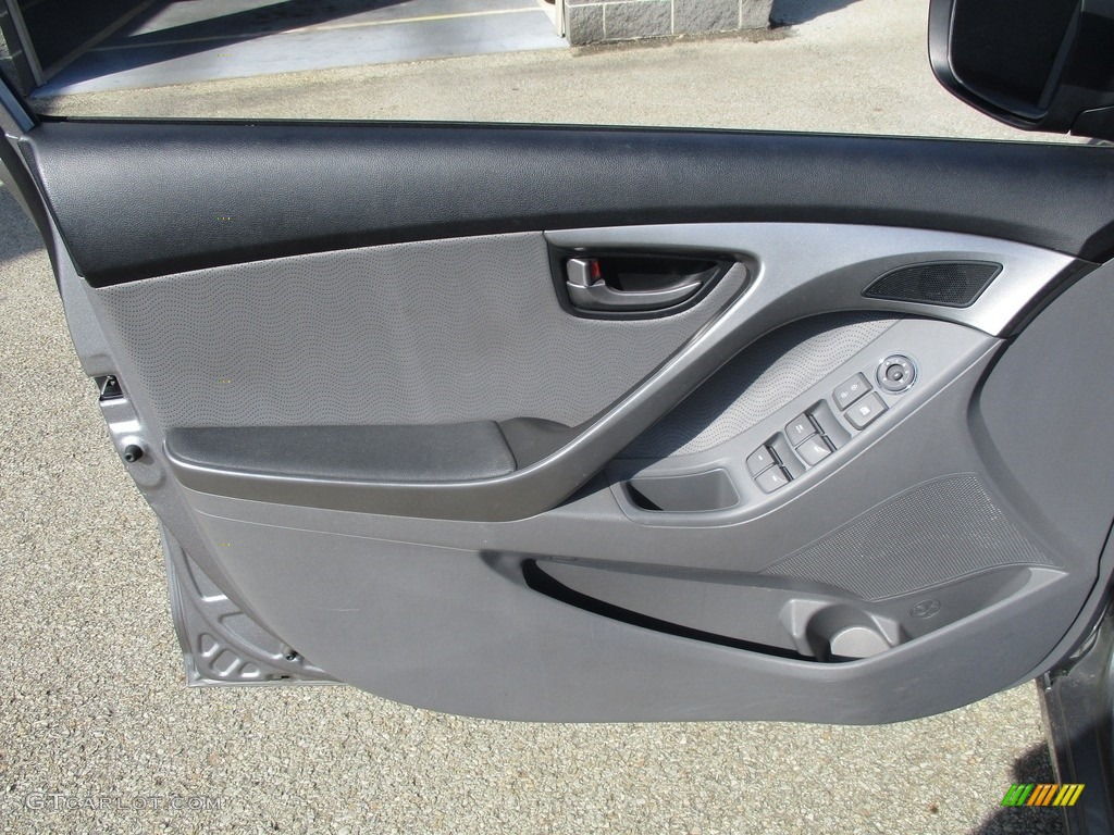 2012 Elantra Limited - Silver / Gray photo #5