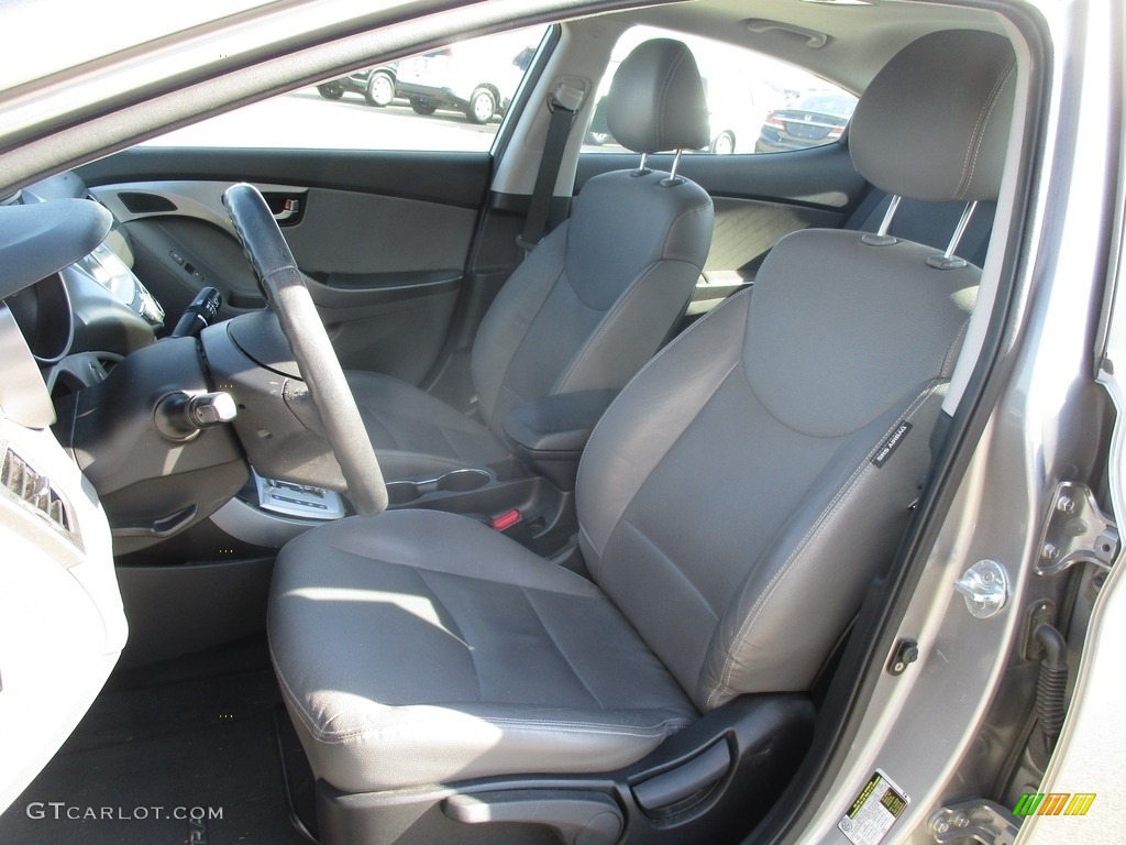 2012 Elantra Limited - Silver / Gray photo #6
