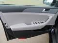 Gray 2017 Hyundai Sonata SE Door Panel