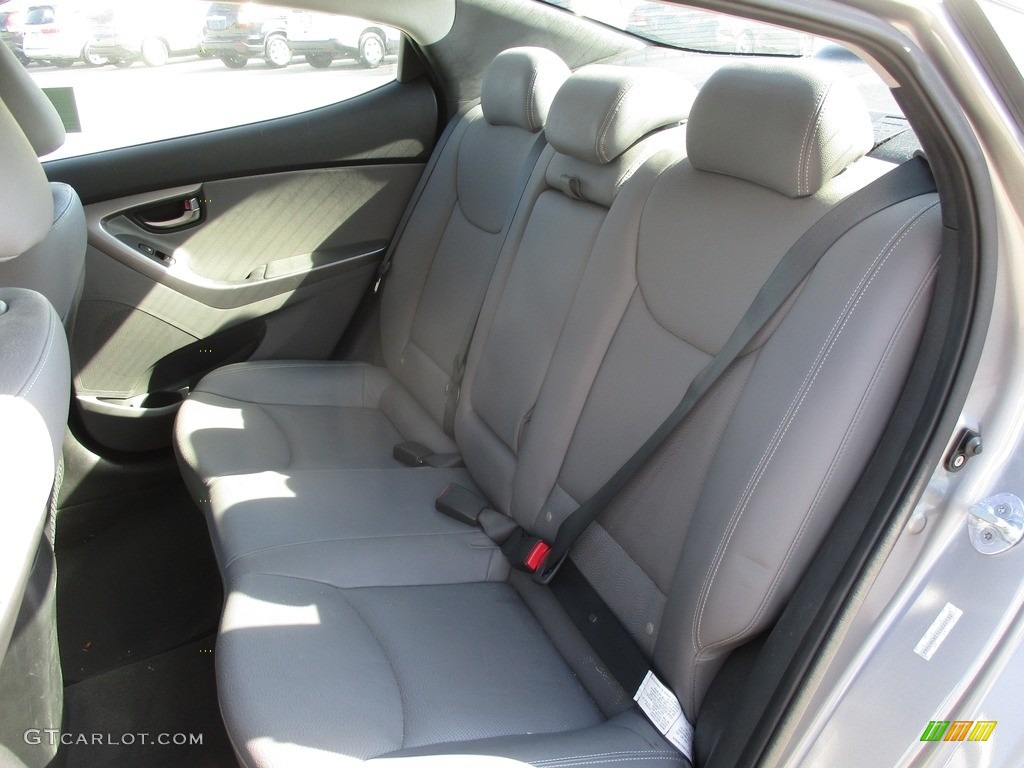 2012 Elantra Limited - Silver / Gray photo #7