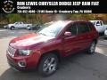Deep Cherry Red Crystal Pearl 2017 Jeep Compass High Altitude 4x4