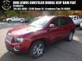 2017 Deep Cherry Red Crystal Pearl Jeep Compass High Altitude 4x4  photo #1