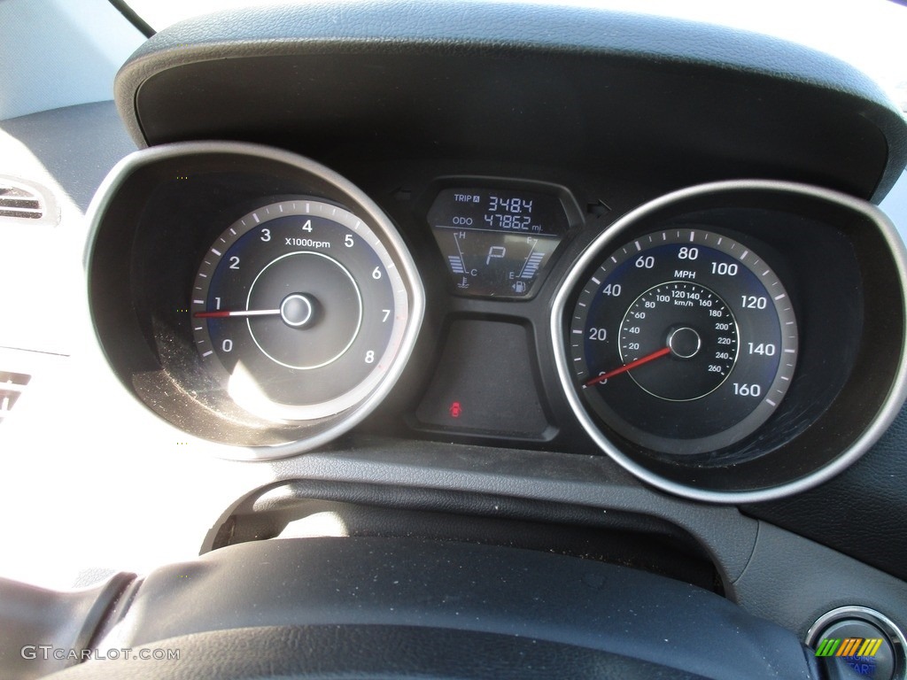 2012 Elantra Limited - Silver / Gray photo #16