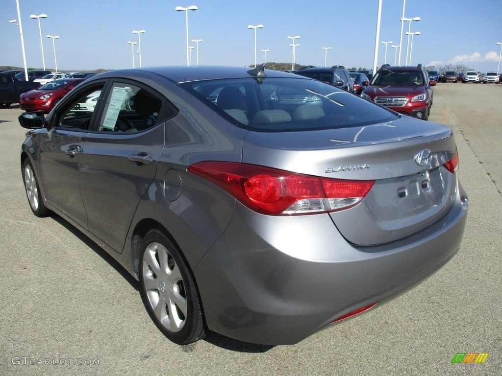 2012 Elantra Limited - Silver / Gray photo #19