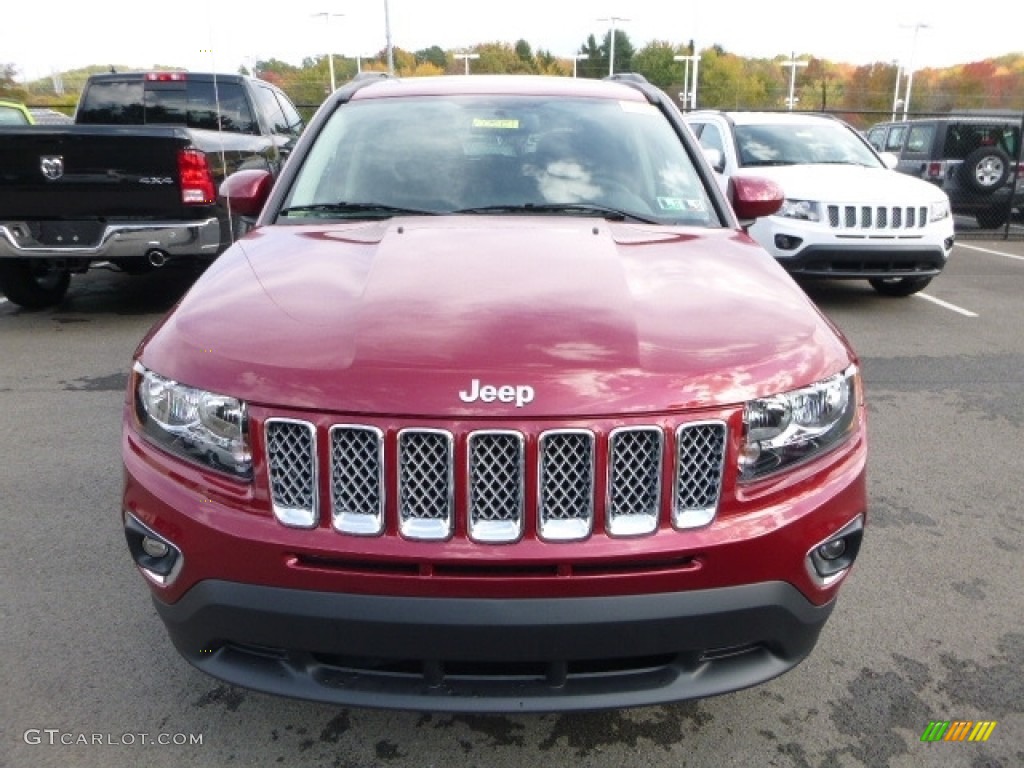 Deep Cherry Red Crystal Pearl 2017 Jeep Compass High Altitude 4x4 Exterior Photo #116498650
