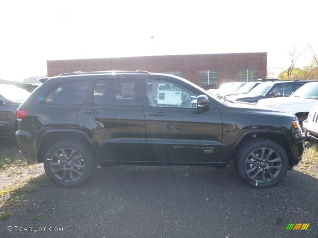 2017 Grand Cherokee Limited 75th Annivesary Edition 4x4 - Recon Green / Black/Light Frost Beige photo #8