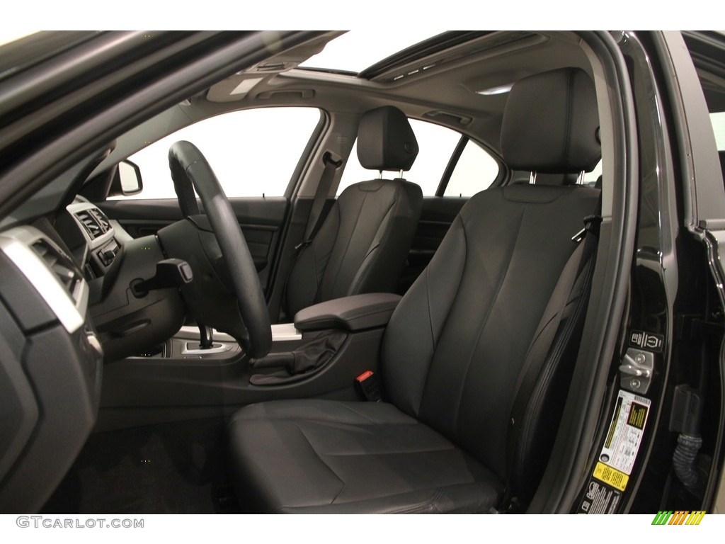 2013 3 Series 320i xDrive Sedan - Jet Black / Black photo #5