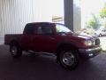 2003 Impulse Red Pearl Toyota Tacoma V6 PreRunner Double Cab  photo #4