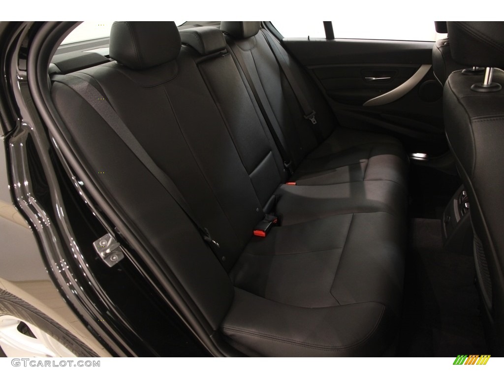 2013 3 Series 320i xDrive Sedan - Jet Black / Black photo #14