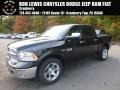 2017 Brilliant Black Crystal Pearl Ram 1500 Laramie Crew Cab 4x4  photo #1