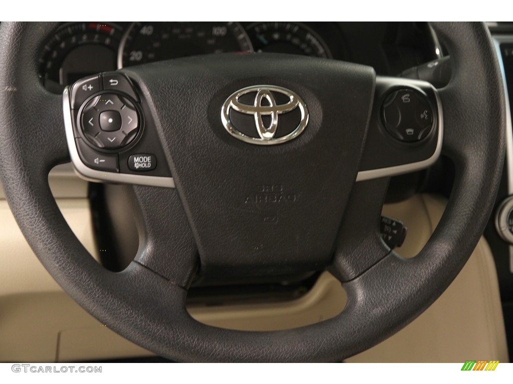 2014 Camry LE - Parisian Night Pearl / Ivory photo #6