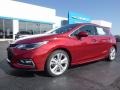 Cajun Red Tintcoat 2017 Chevrolet Cruze Premier Exterior