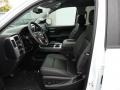 Jet Black 2017 GMC Sierra 1500 SLT Crew Cab 4WD All Terrain Package Interior Color