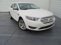White Platinum 2016 Ford Taurus Limited