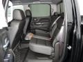 Rear Seat of 2017 Sierra 1500 SLT Crew Cab 4WD All Terrain Package