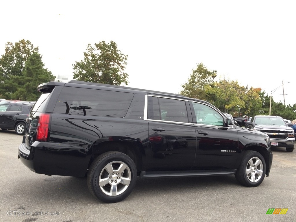 2015 Suburban LT 4WD - Black / Jet Black photo #4