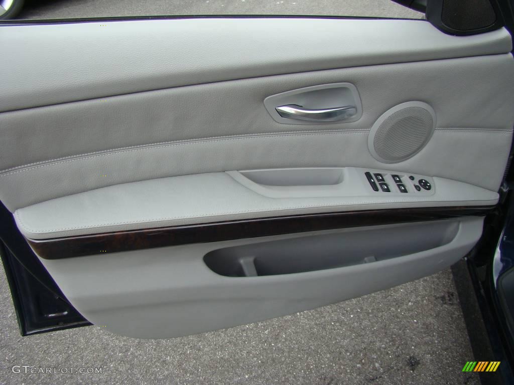 2007 3 Series 328xi Sedan - Monaco Blue Metallic / Grey photo #7