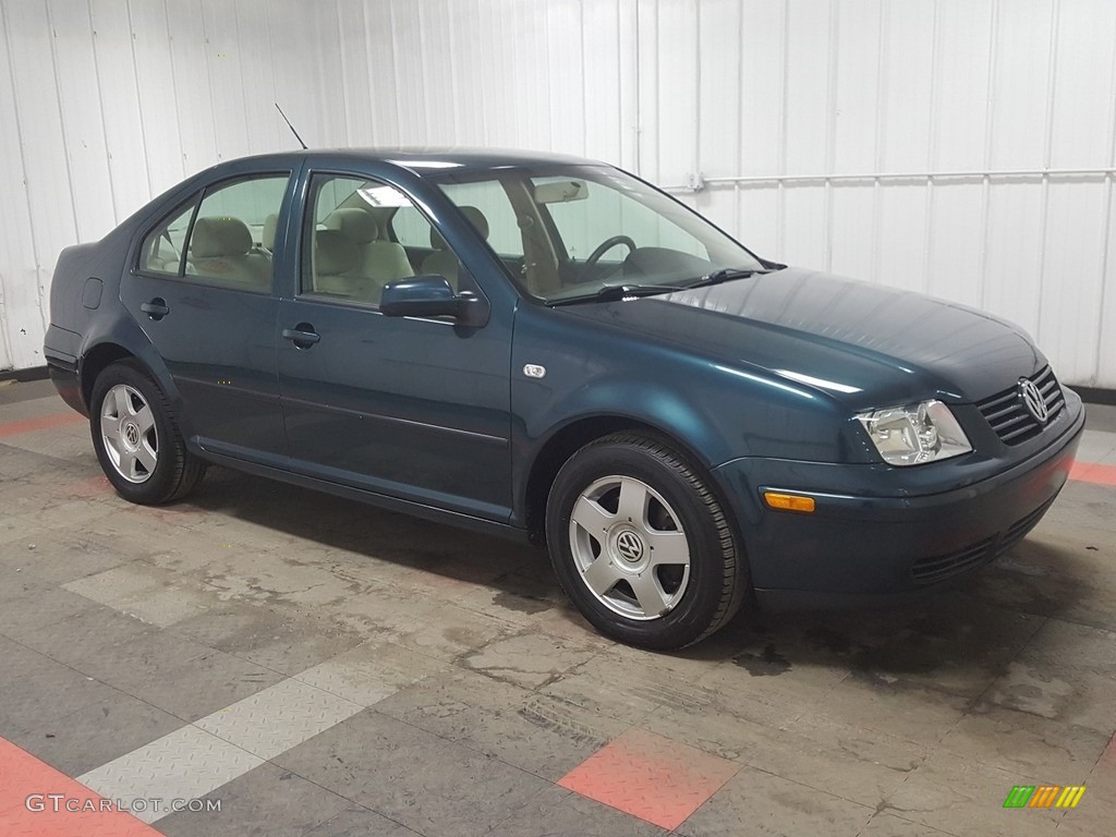 2002 Jetta GLS 1.8T Sedan - Reflex Silver Metallic / Black photo #6