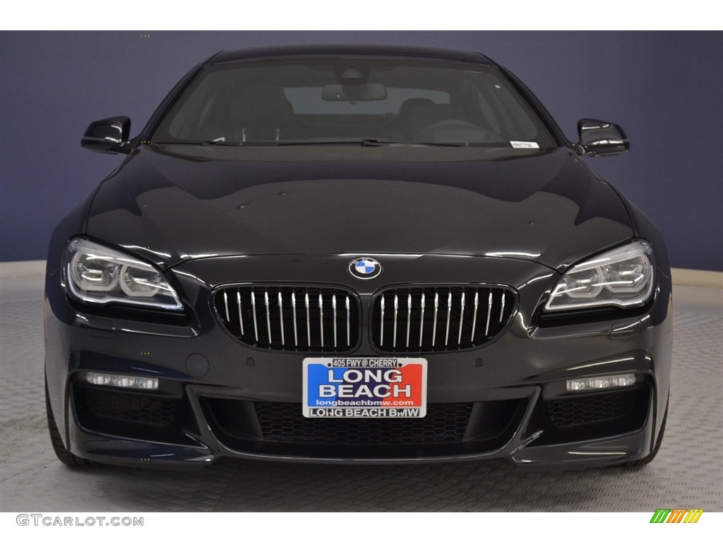 2017 6 Series 650i Gran Coupe - Black Sapphire Metallic / Black photo #2