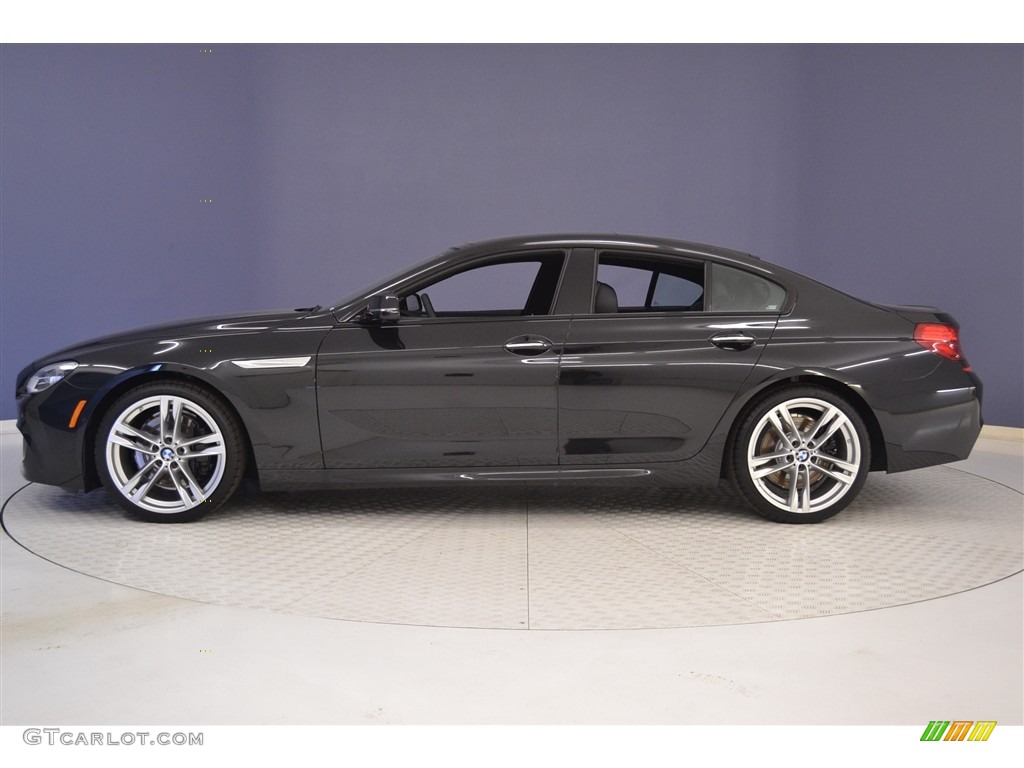 Black Sapphire Metallic 2017 BMW 6 Series 650i Gran Coupe Exterior Photo #116508477