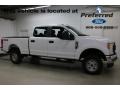 2017 Oxford White Ford F350 Super Duty XLT Crew Cab 4x4  photo #1