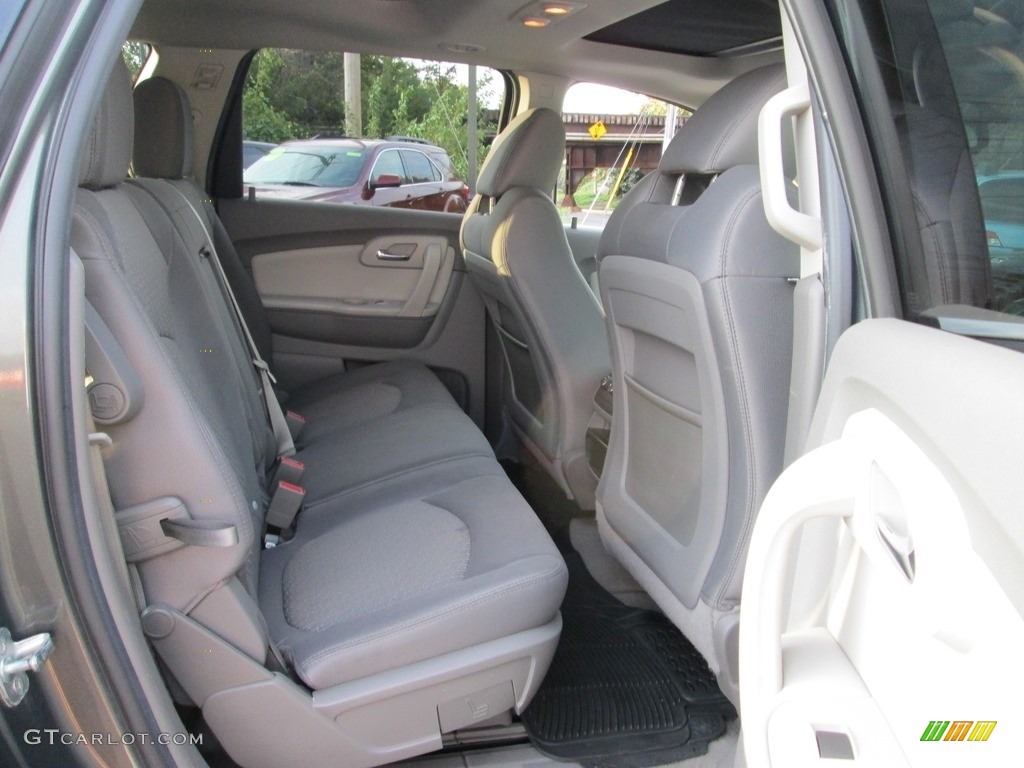 2011 Traverse LT - Steel Green Metallic / Dark Gray/Light Gray photo #18