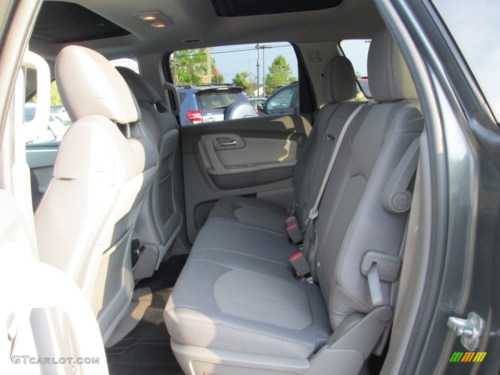 2011 Traverse LT - Steel Green Metallic / Dark Gray/Light Gray photo #21