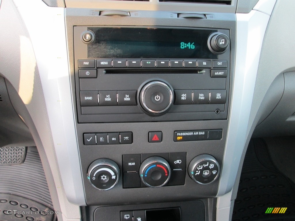 2011 Traverse LT - Steel Green Metallic / Dark Gray/Light Gray photo #25