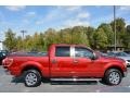 2014 Race Red Ford F150 XLT SuperCrew  photo #2