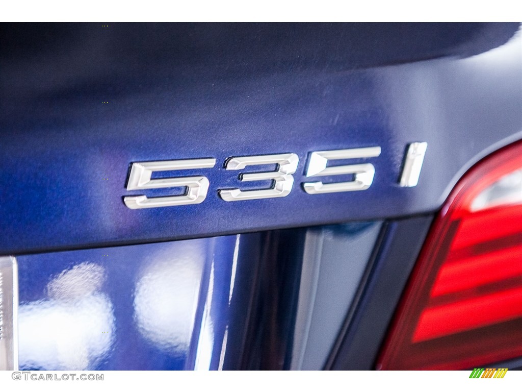2013 5 Series 535i Sedan - Imperial Blue Metallic / Oyster/Black photo #7