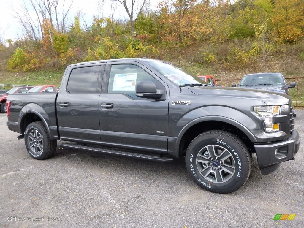 2016 F150 Lariat SuperCrew 4x4 - Magnetic / Black photo #1