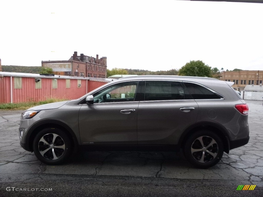 2017 Sorento EX V6 AWD - Titanium Silver / Black photo #5