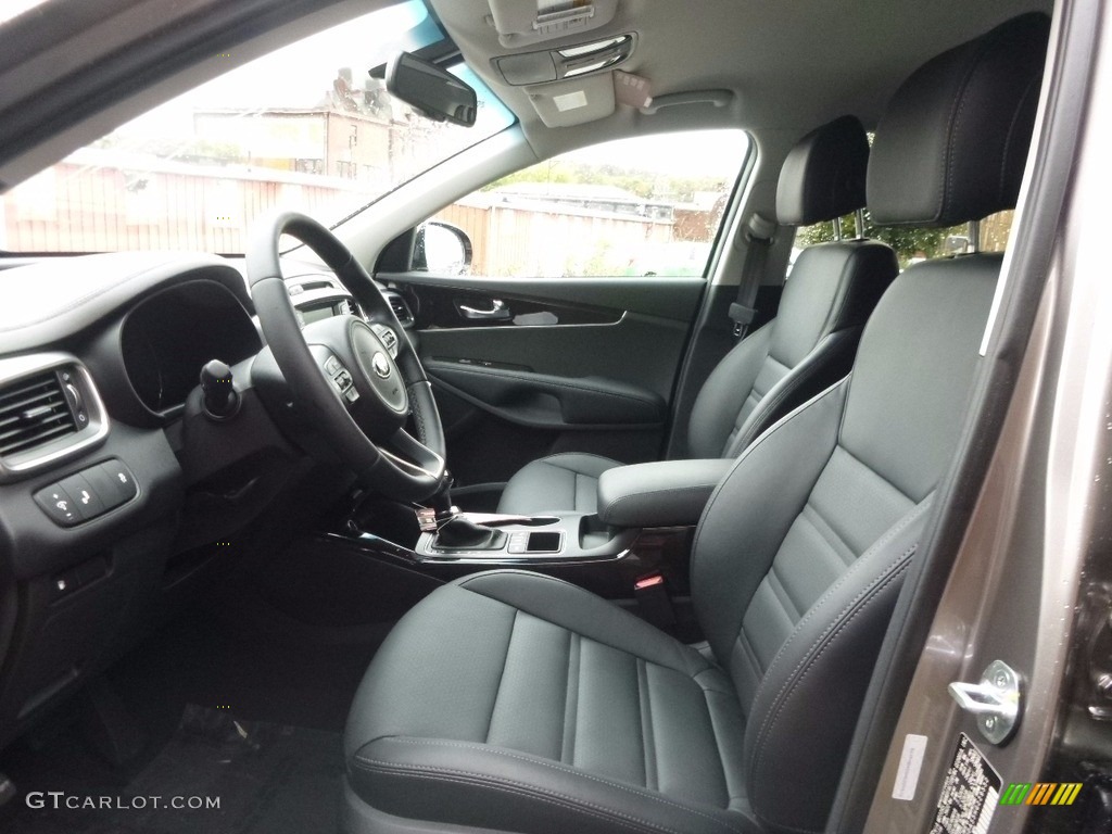Black Interior 2017 Kia Sorento EX V6 AWD Photo #116512590