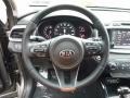 Black 2017 Kia Sorento EX V6 AWD Steering Wheel